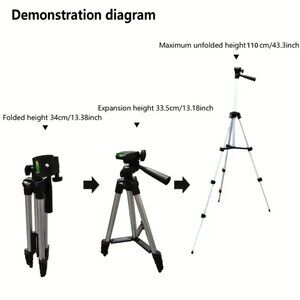 TF-3110 Tripod Cell Phone Holder Portable